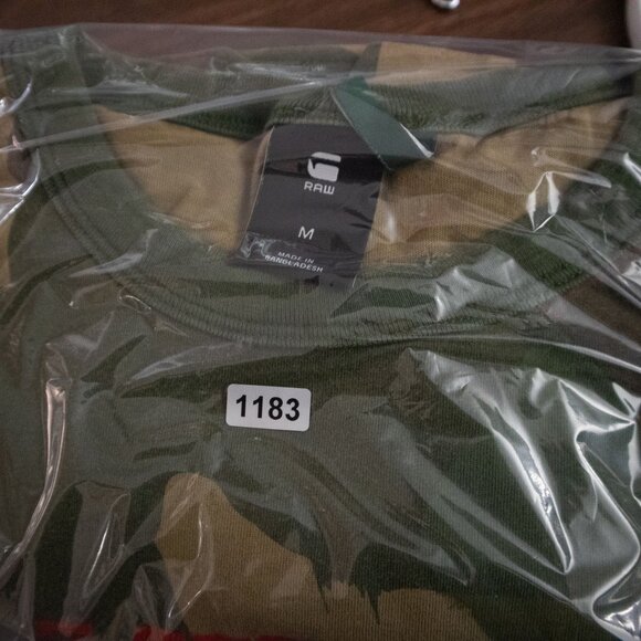 G Star Raw Camo Logo Tee Mens Medium - Picture 7 of 7